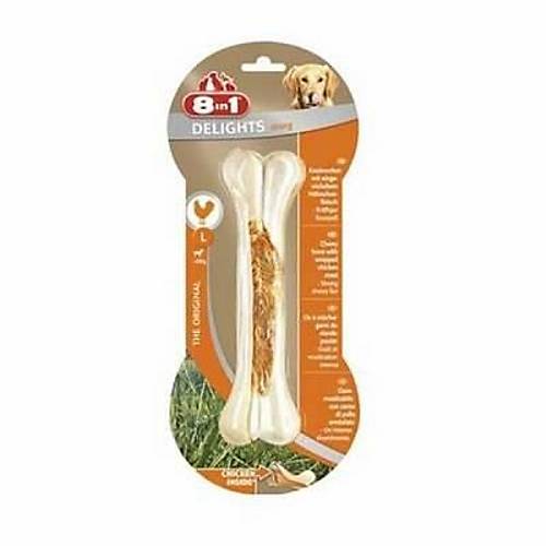 Delights Tavuklu Press Kemik B�y�k Irk K�pek �d�l� Large 20 Cm 130 Gr