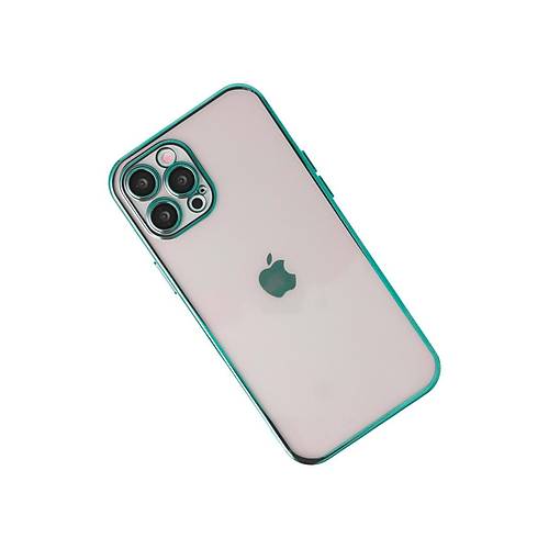 iPhone 12 Pro K�l�f Razer Lensli Silikon - Ye�il