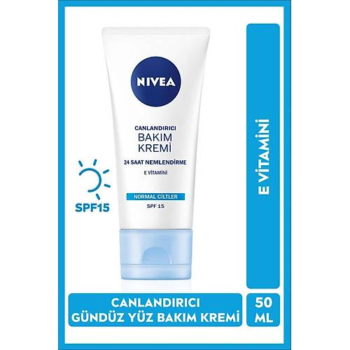 Y�z Bakim Kremi & G�nl�k Nemlendirici & Normal Ciltler GKF+15 G�nd�z Kremi 50ML