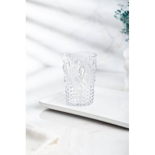 Akrilik �effaf Tekli K�sa Bardak & Su Me�rubat Kahve Yan� Barda�� 400 ml ( Cam De�ildir )