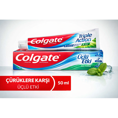 Colgate ��l� Etki Di� Macunu 50 ml ��r�k Koruma & Ferah Nefes 1 ADET