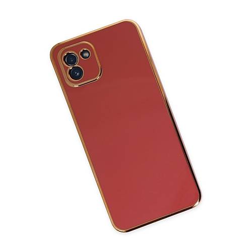 Galaxy A03 K�l�f Volet Silikon - K�rm�z�