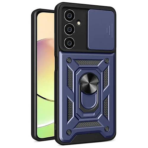 Galaxy S24 FE Pars Lens Y�z�kl� Silikon - Lacivert