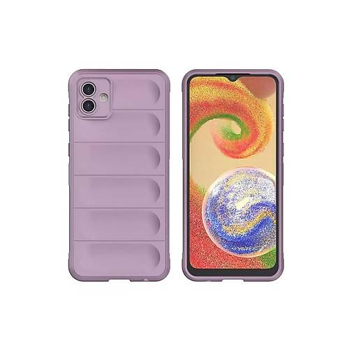 Galaxy A05 K�l�f Optimum Silikon - Mor