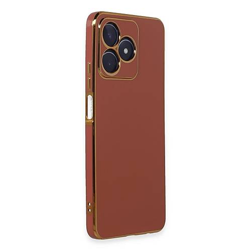 Realme C53 K�l�f Volet Silikon - K�rm�z�