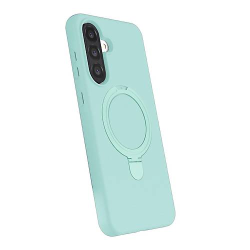 Galaxy A17 5G Regal Magsafe Standl� Kapak - Su Ye�ili