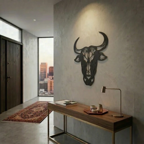 Geometrik Bo�a Duvar Tablosu MDF Lazer Kesim Modern Duvar S�s� Minimal Bo�a Fig�rl� Dekor