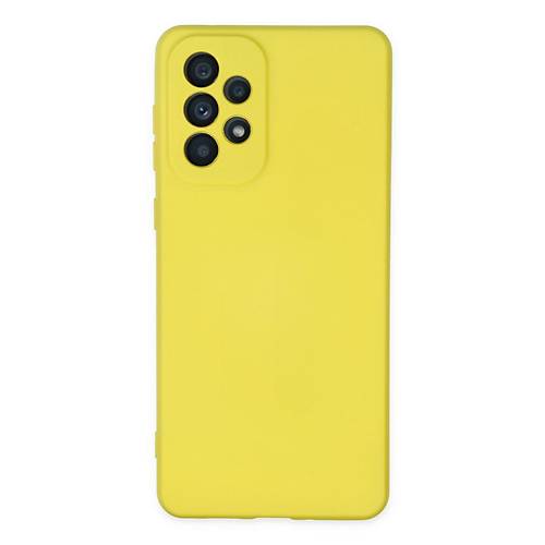Galaxy A23 4G K�l�f Nano i�i Kadife Silikon - Sar�