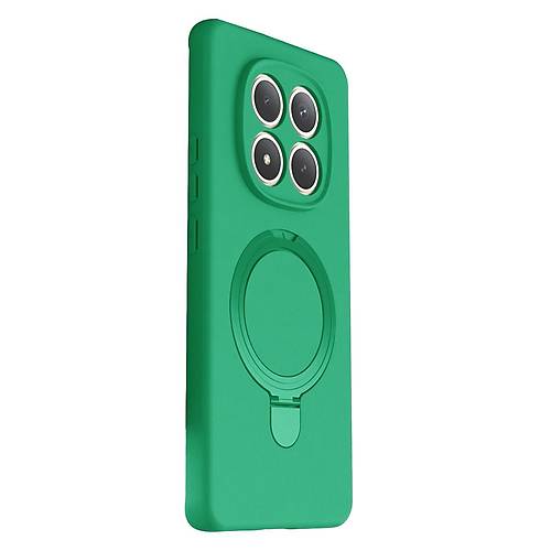 Redmi Note 15 4G Regal Magsafe Standl� Kapak - Ye�il
