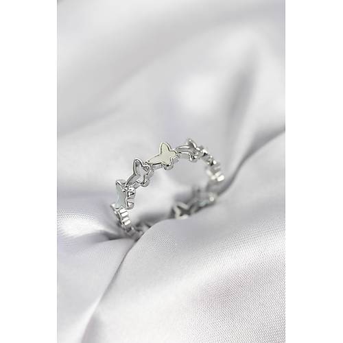 G�m�� Renk Kelebek Model Pirin� Kad�n Y�z�k