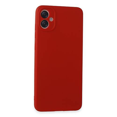 Galaxy A05 K�l�f First Silikon - K�rm�z�