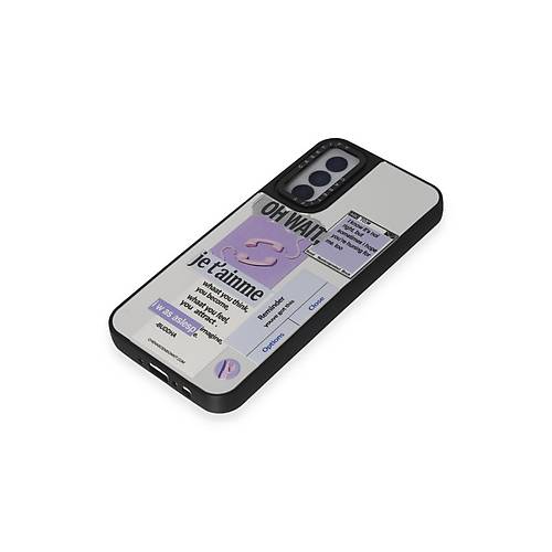 Galaxy M14 5G K�l�f Mirror Desenli Kapak - Mirror - 4