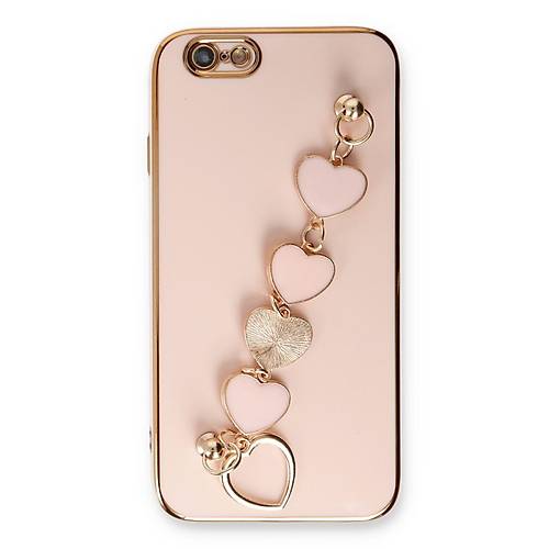 iPhone 6 K�l�f Esila Silikon - Pudra