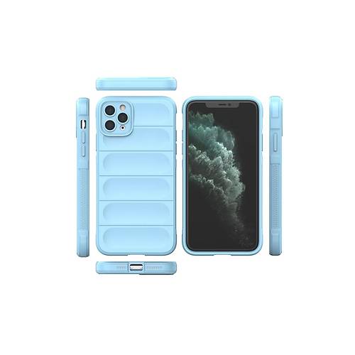 iPhone 11 Pro K�l�f Optimum Silikon - Sky Blue