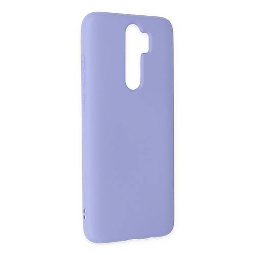 Redmi Note 8 Pro K�l�f Nano i�i Kadife Silikon - Lila