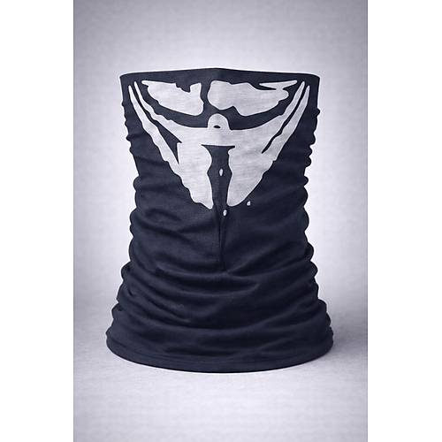 Vendetta Maskesi Desenli Baf Bandana � �ok Ama�l� Y�z Boyunluk Bandana 4 No