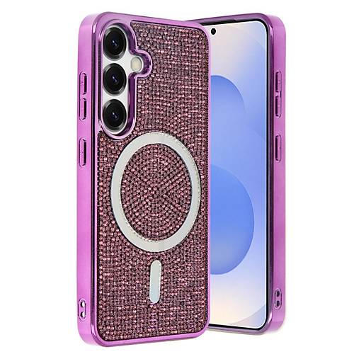 Galaxy S25 Helen Magsafe Kapak - Derin Mor