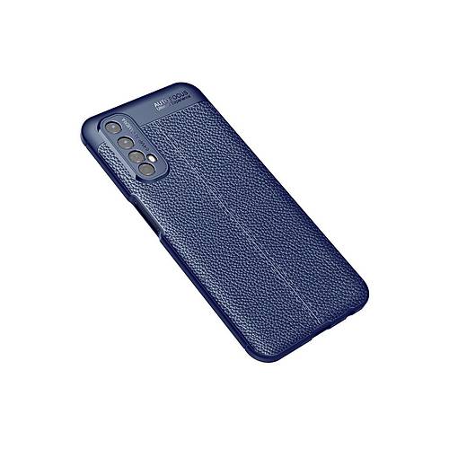 Realme 7 K�l�f Auto Focus Kapak - Lacivert