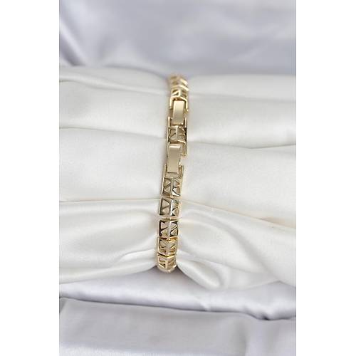 Xuping Zirkon Ta�l� Gold Renk Kad�n Bileklik