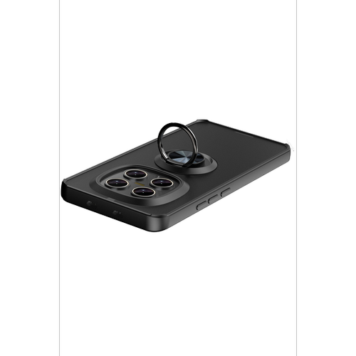 Redmi Note 15 Pro 4G Montreal Y�z�kl� Silikon Kapak - Siyah