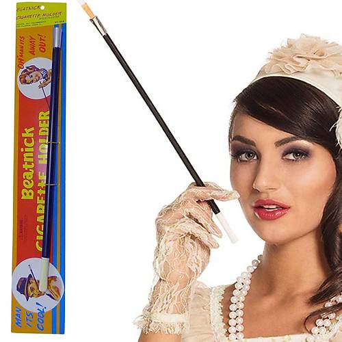 Uzun Sigara A��zl�k 70li 80li 90l� Y�llar Retro Parti 30 cm
