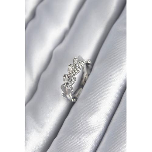 Pirin� G�m�� Renk Kalp Model �nci Detay Kad�n Y�z�k