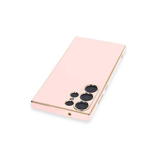 Galaxy S23 Ultra K�l�f Volet Silikon - Pembe