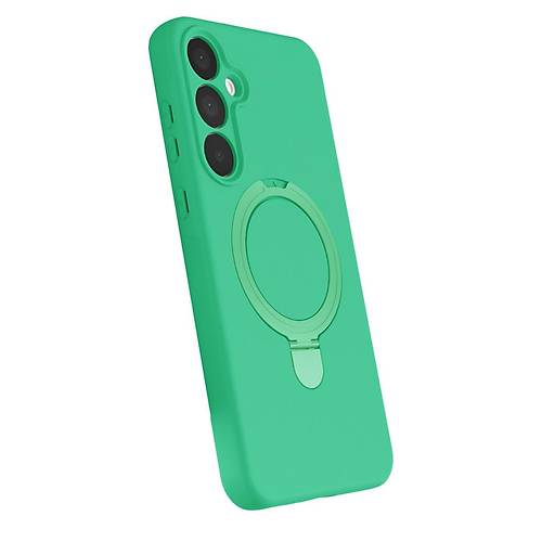 Galaxy A15 4G Regal Magsafe Standl� Kapak - Ye�il