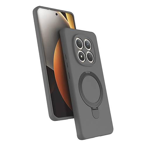 Redmi Note 15 4G Regal Magsafe Standl� Kapak - Titan Gri