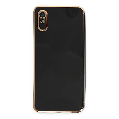 Redmi 9A K�l�f Volet Silikon - Siyah