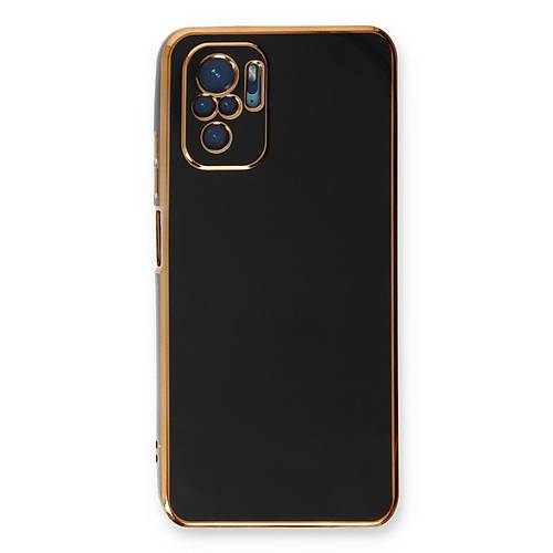 Redmi Note 10 K�l�f Volet Silikon - Siyah