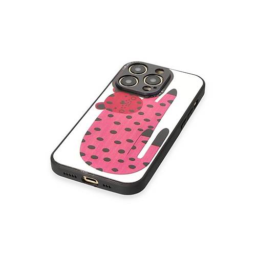 iPhone 12 Pro K�l�f Mirror Desenli Kapak - Mirror - 12