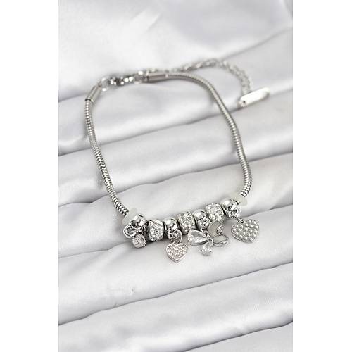 Kelebek Charml� G�m�� Renk Kad�n Bileklik