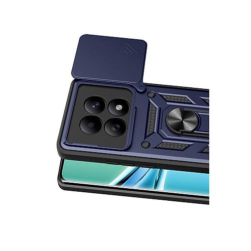 Redmi Note 15 4G Pars Lens Y�z�kl� Silikon - Lacivert
