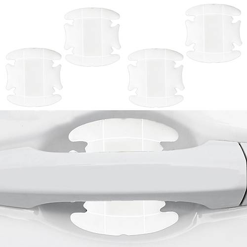 D�� Kap� Kolu Koruma Band� Silikon 4 Par�a Beyaz