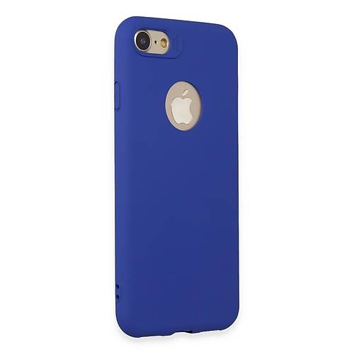 iPhone 7 K�l�f First Silikon - Lacivert