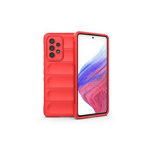 Galaxy A73 5G K�l�f Optimum Silikon - K�rm�z�