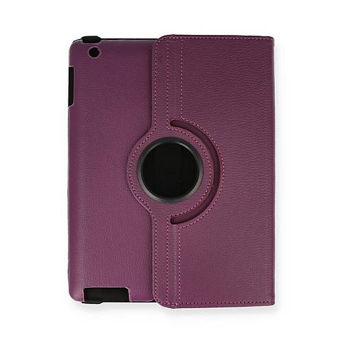 iPad 4 9.7 K�l�f 360 Tablet Deri K�l�f - M�rd�m