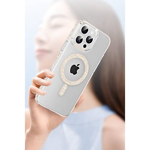 iPhone 14 Move Ta�l� Magsafe Kapak - G�m��