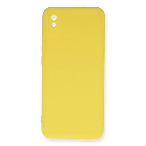 Redmi 9A K�l�f Nano i�i Kadife Silikon - Sar�
