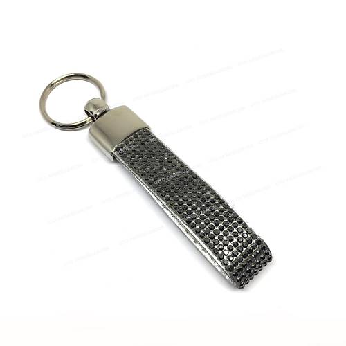 Kristal Ta�l� Deri Oto Anahtarl�k F�me