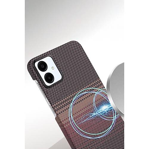 Galaxy A06 Vega Magsafe Kapak - K�rm�z�