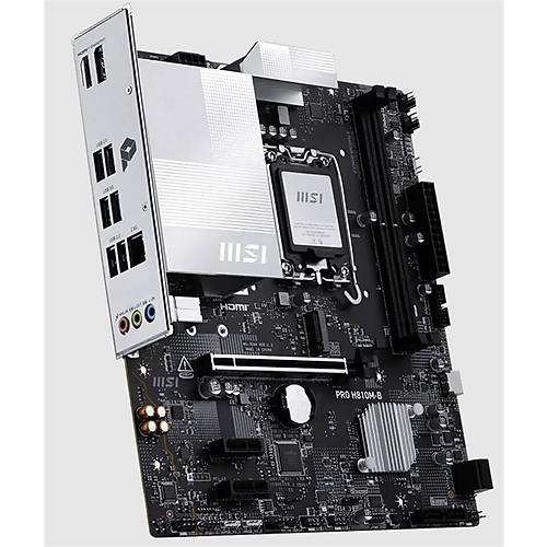 MSI PRO H810M-B DDR5 6400MHZ 1XHDMI 1XDP 1XM.2 MATX 1851P (INTEL ULTRA PROCESSORS SERIES 2)