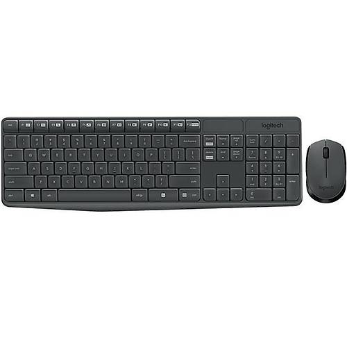 LOGITECH MK235 Q TR KABLOSUZ KLAVYE MOUSE SET GR� 920-007925