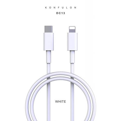 DC13 1M 20W Type-C to Lightning Kablo iphone Uyumlu