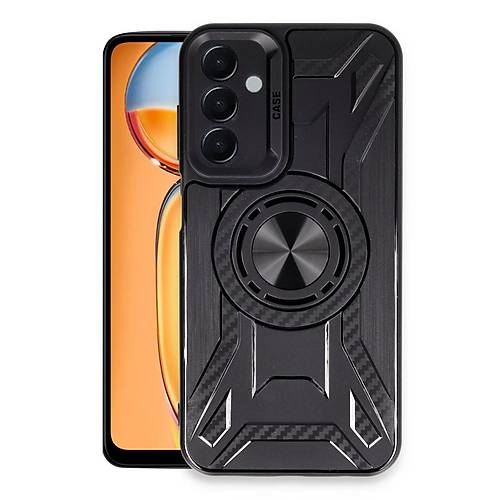 Galaxy A55 5G K�l�f Lincoln Silikon - Siyah