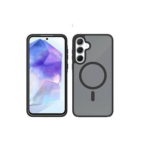 Galaxy A55 5G Jota Magsafe Kapak - Siyah
