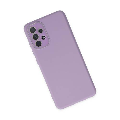 Galaxy A33 5G K�l�f Lansman Glass Kapak - Lila