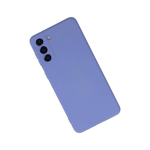 Galaxy S21 Plus K�l�f Nano i�i Kadife Silikon - Lila