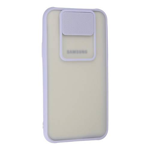 Galaxy J7 K�l�f Palm Buzlu Kamera S�rg�l� Silikon - Lila